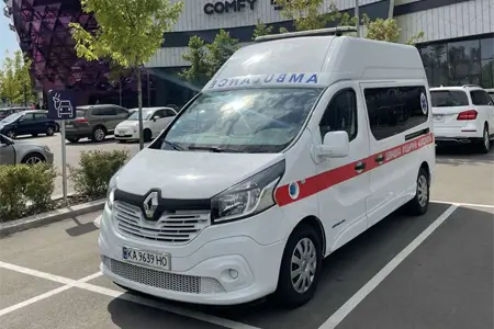 Санитарный транспорт для больных